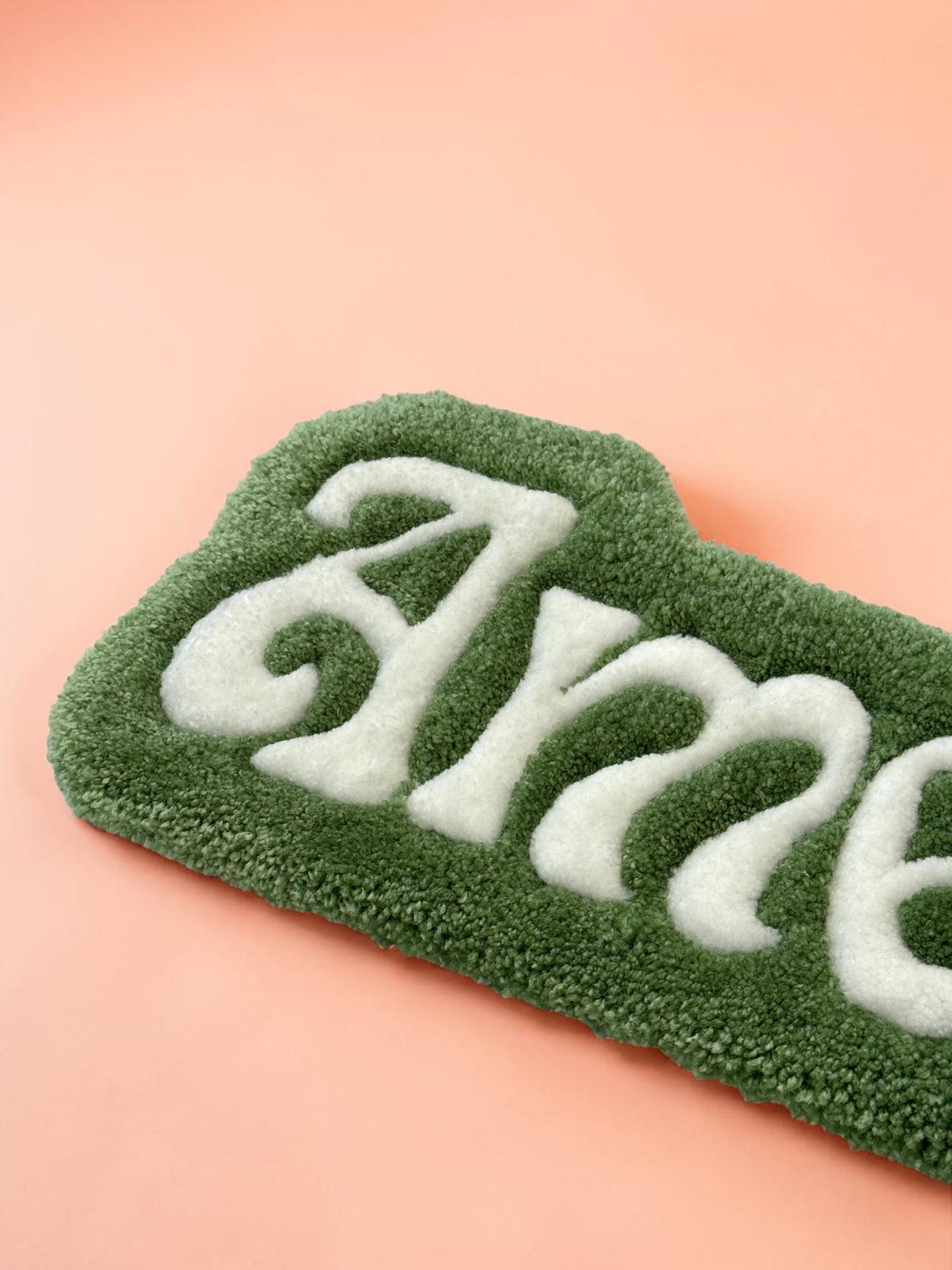 "Amen" matcha - déco murale