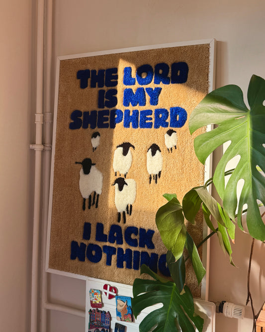 "THE LORD IS MY SHEPHERD" - cadre 60x80